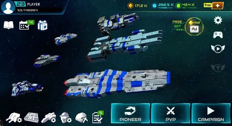 Khám phá Starship Battle MOD APK