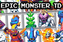 Epic Monster TD MOD APK (Menu, Sát thương/Phạm vi tấn công tối đa) 108