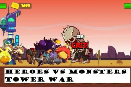 Heroes vs Monsters: Tower War MOD APK (Vô hạn tiền, hộp xanh) 1.0.21